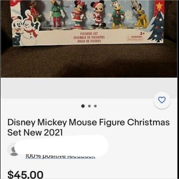 Disney 2021 Christmas collection figures - Picture 4 of 4